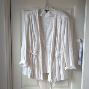 Lane Bryant Linen Blend Jacket